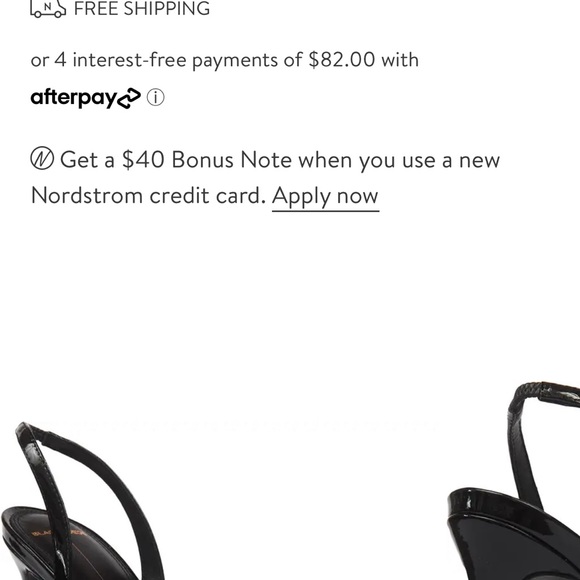 BLACK SUEDE STUDIO. Monroe Slingback Pointed Toe Pump. Size 36! - Picture 3 of 7